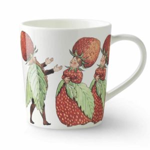 The Strawberry Family Mug With Handle | Tableware Coffee Cups Coffee Cups Coffee Cups