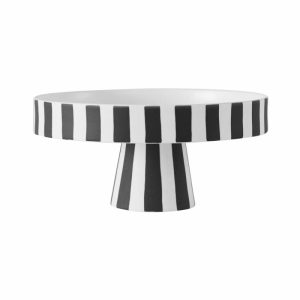 Toppu Serving Saucer Ø20 Cm | Tableware Serving Platters & Dishes Bowls & Serving Dishes black-white