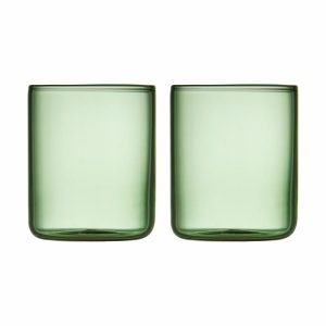 Torino Shotglass 6 Cl 2-Pack | Tableware Shot Glasses Glasses Green