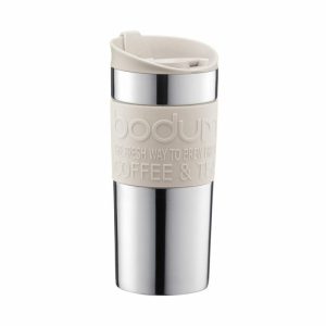 Travel Mug 35 Cl Stainless Steel | Tableware Thermal Flasks & Travel Mugs Cups & Mugs Off-white