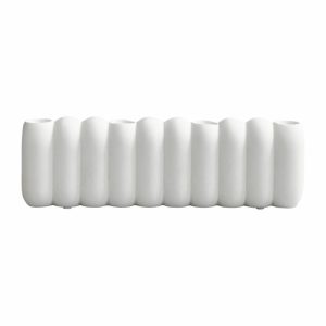 Tube Candle Holder Bone White | Home Accessories Candle Holders Candle Holders Candle Holders