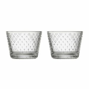 Tundra Drinking Glass 16 Cl 2-Pack | Tableware Drinking Glasses & Tumblers Drinking Glasses & Tumblers clear