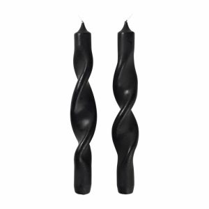 Twist Twisted Candles Twisted Candle 23 Cm 2-Pack | Home Accessories Candles Candle Holders Candles