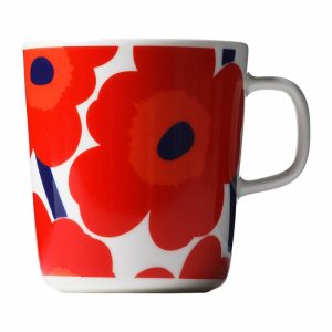 Unikko Tea Mug 4 Dl | Tableware Teacups Coffee Cups Coffee Cups