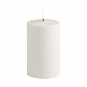 Uyuni Outdoor Led Block Candle White | Home Accessories Led-Candles Candle Holders Home Accessories