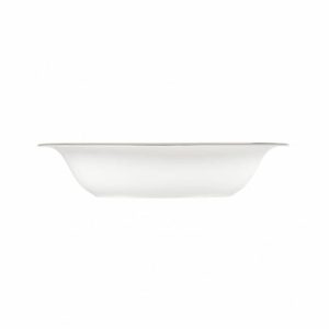 Vera Wang Lace Platinum Serving Bowl | Tableware Salad Bowls Bowls & Serving Dishes Salad Bowls