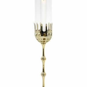 Wiinblad Storm Lantern 55 Cm | Home Accessories Tea Light Holders, Lanterns & Candle Dishes Candle Holders brass