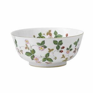 Wild Strawberry Salads Bowl | Tableware Salad Bowls Bowls & Serving Dishes Salad Bowls