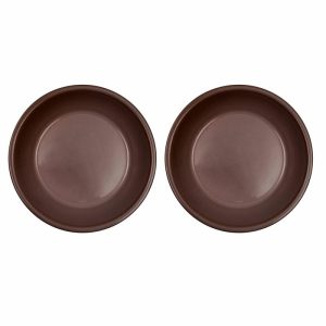 Yuka Deepplate Ø19 Cm 2-Pack | Tableware Deep Plates Deep Plates Dark brown