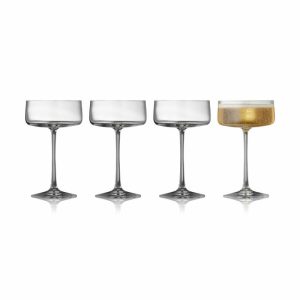 Zero Champagne Glass Coupe 26 Cl 4-Pack | Tableware Champagne Glasses Champagne Glasses Champagne Glasses