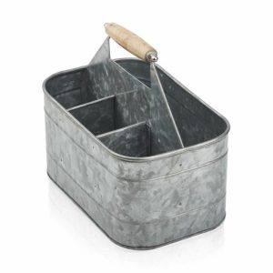 Zink Bucket Storage Box | Home Accessories Storage Baskets Home Accessories Home Accessories