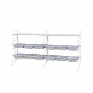 Children’S Room White – Combination F | Home Accessories Storage For The Kids Room Home Accessories Home Accessories