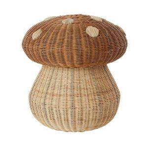 Mushroom Basket | Home Accessories Storage For The Kids Room Home Accessories Home Accessories