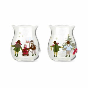 Christmas Candle Holder 2-Pack | Home Accessories Tea Light Holders, Lanterns & Candle Dishes Candle Holders Home Accessories