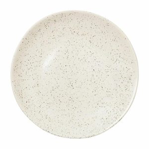 Nordic Vanilla Plate Ø20 Cm | Tableware Small Plates & Side Plates Plates Cream with grains