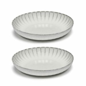 Inku High Plate M Ø21 Cm 2-Pack | Tableware Deep Plates Deep Plates Deep Plates