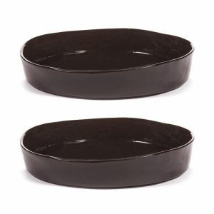 La Mère Deep Plate M Ø23 Cm 2-Pack | Tableware Deep Plates Deep Plates Dark brown